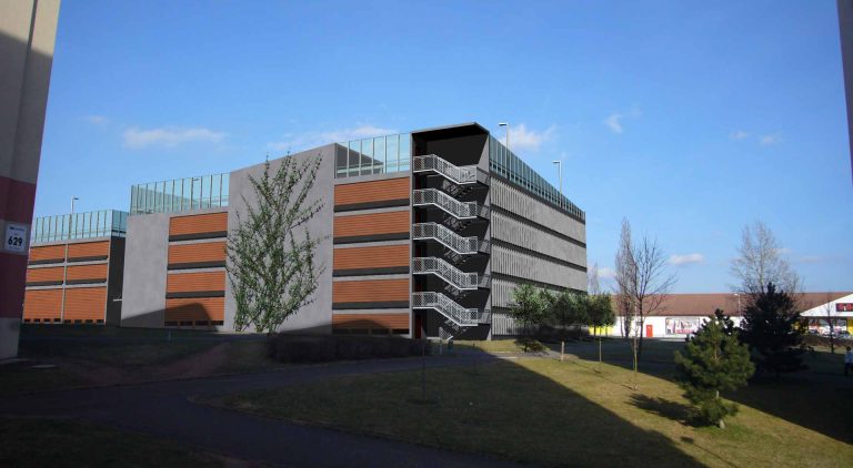 Parkovací dům Most